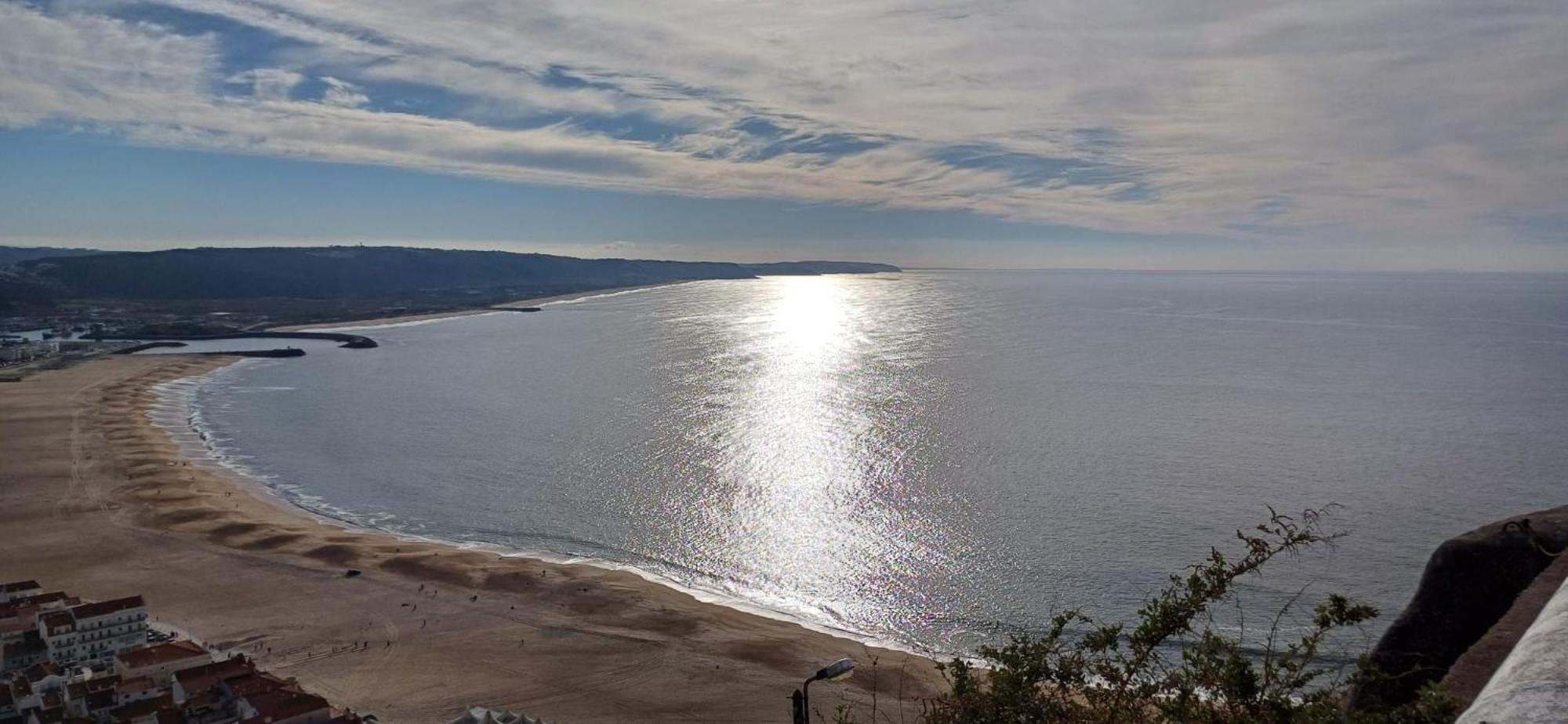 Elegant Sea View Apartment Nazaré Dış mekan fotoğraf