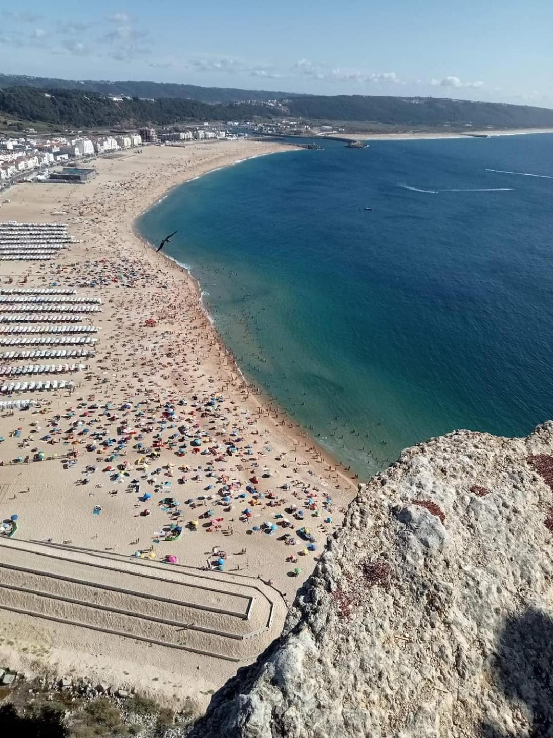 Elegant Sea View Apartment Nazaré Dış mekan fotoğraf